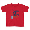 happy 4th of july Toddler T-shirt