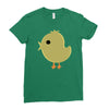 chicken baby Ladies Fitted T-Shirt
