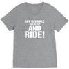 Eat Sleep Ride V-Neck Tee