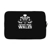 come on wales funny nations rugby Laptop sleeve