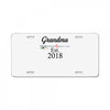 Grandma est.2018 License Plate