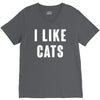 i like cats V-Neck Tee