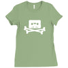 modern day pirate Ladies Fitted T-Shirt