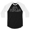 ask me about my ninja 3/4 Sleeve Shirt