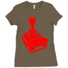 joystick game Ladies Fitted T-Shirt