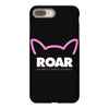 pussy roar - women's march alliance white logo iPhone 8 Plus Case