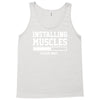 installing muscles funny Tank Top