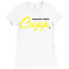 negative press covfefe Ladies Fitted T-Shirt