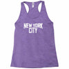 new york city ringer Racerback Tank