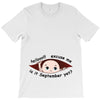 September Peeking Out Baby Boy T-Shirt