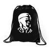 monkey magicfunny retro joke tv series 80's planet of apes Drawstring Bags