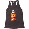 brave kitty Racerback Tank