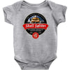 skull splitter beer label ideal birthday present or gift Baby Bodysuit