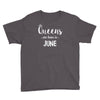 queens are born in june. Youth Tee