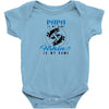 Papa is my Name Fishing Is My Game Baby Onesie
