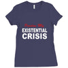 existential crisis Ladies Fitted T-Shirt