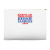 kicking ass taking voters bernie sanders for president 2016 Accessory Pouches