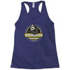sasquatch hunter Racerback Tank