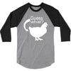 chiken butt 3/4 Sleeve Shirt