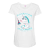 science is magical Maternity Scoop Neck T-shirt