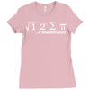 pi delicious math Ladies Fitted T-Shirt