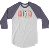 ho ho ho ugly christmas sweater 3/4 Sleeve Shirt