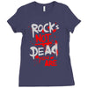 rock's not dead you are Ladies Fitted T-Shirt