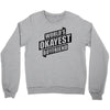 worlds okayest boyfriend Crewneck Sweatshirt