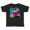 Van Gogh Parody Snoopy Toddler T-shirt