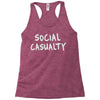 social casualty Racerback Tank