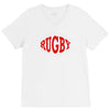rugby a thugs game played by gentleman V-Neck Tee