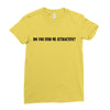 do you find me attractive Ladies Fitted T-Shirt