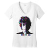 Bob Dylan Women's V-Neck T-Shirt
