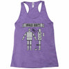 onward robots! &ndash; by chris ware Racerback Tank