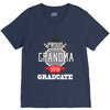 proud grandma graduate 2018.. V-Neck Tee