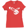 gorilla angry Ladies Fitted T-Shirt