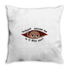 May Peeking Out Baby Boy Throw Pillow