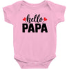 Hello Papa Baby Bodysuit