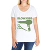 i give blowjobs Ladies Curvy T-Shirt