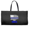i don't kneel   patriotic stand for the flag, kneel for the dead Weekender Totes