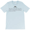 definition of fuck T-Shirt