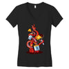 angle gravity Women's V-Neck T-Shirt