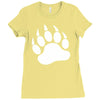 tiger paw sticker vinyl decal   wildcat claws print pet car window tru Ladies Fitted T-Shirt