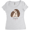 hedgehugs Women's Triblend Scoop T-shirt