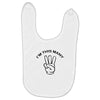 i'm this many Baby Bibs