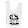 Queens Are Born In March Baby Bibs