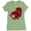 sheep Ladies Fitted T-Shirt