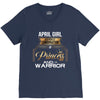 april girl is a perfect combination of princess and warrior V-Neck Tee