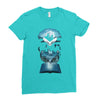 book of fantasy Ladies Fitted T-Shirt