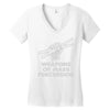 weapons of mass percussion Women's V-Neck T-Shirt